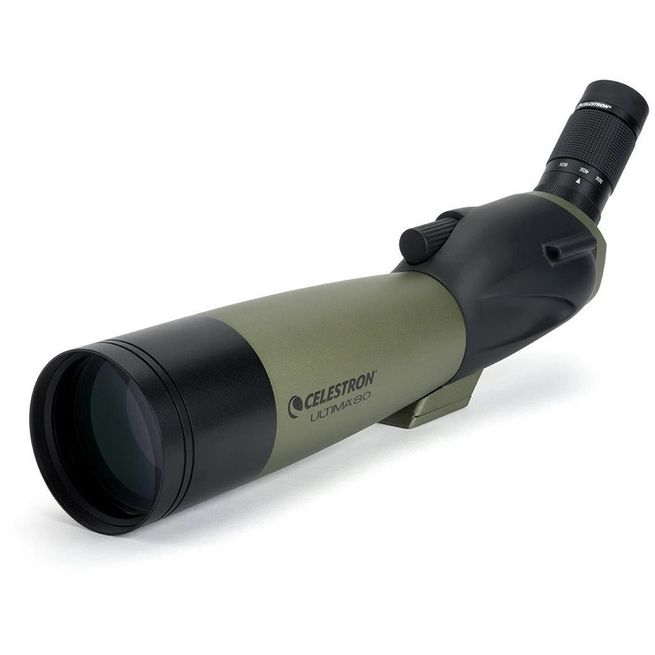 Celestron Ultima 20-60x80mm Angled Zoom Spotting Scope