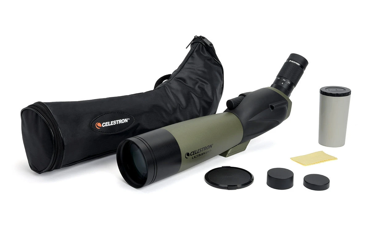 Celestron Ultima 20-60x80mm Angled Zoom Spotting Scope - Image 9