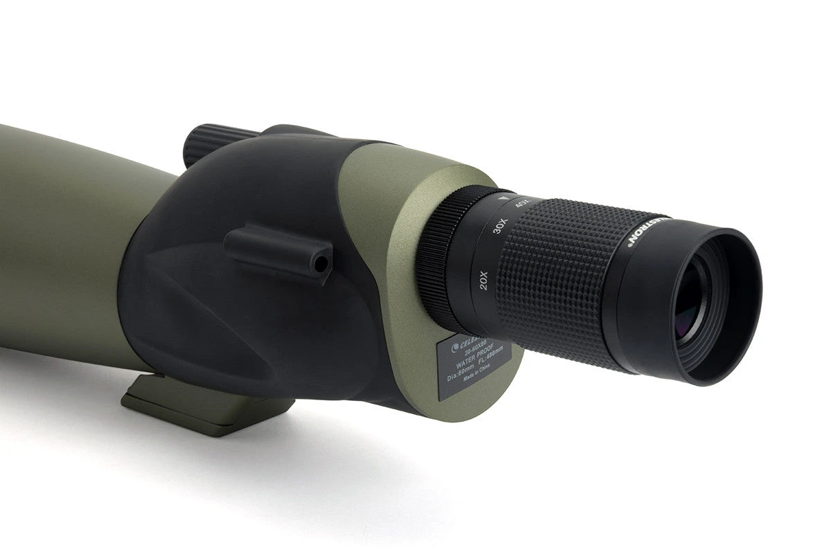 Celestron Ultima 20-60x80mm Straight Zoom Spotting Scope - Image 3