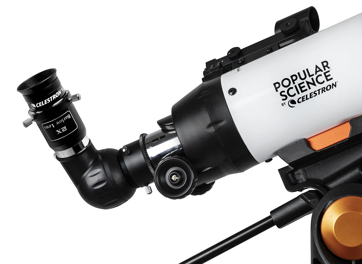 Popular Science By Celestron AstroMaster 80AZS Telescope With Smartphone Adapter And Bluetooth Remote - Image 10