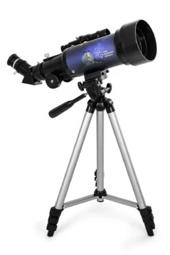 Celestron Royal Observatory Greenwich Travel Scope 70 Portable Telescope With Smartphone Adapter And Bluetooth Remote