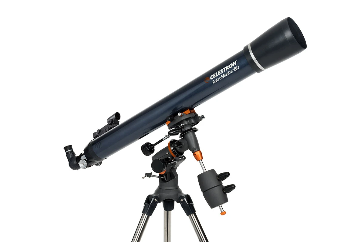 Celestron AstroMaster 80EQ With Phone Adapter And Motor Drive - Image 2