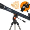Celestron AstroMaster 90AZ Telescope With Smartphone Adapter And Bluetooth Remote