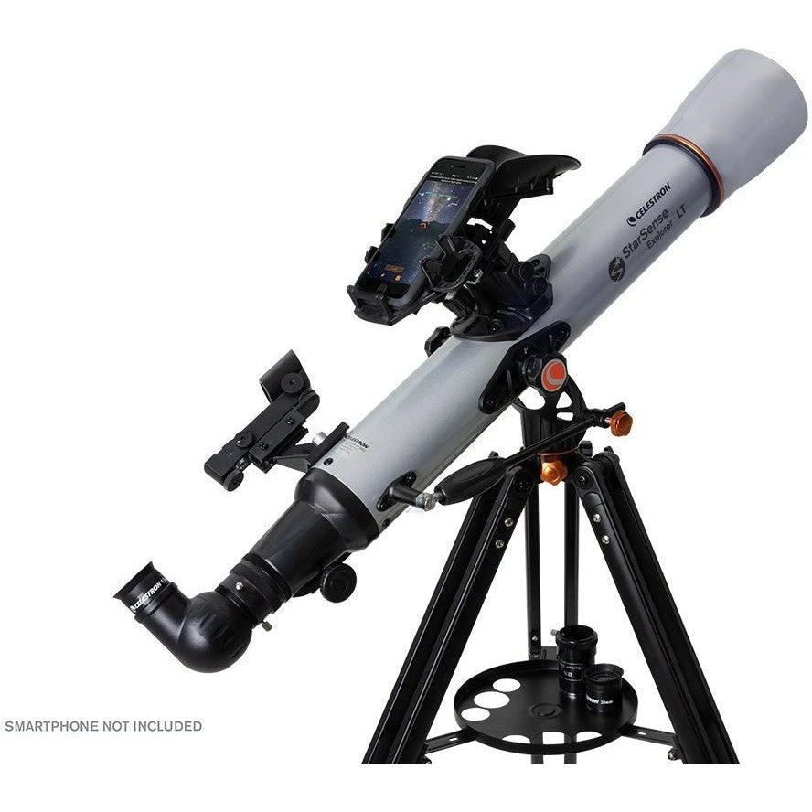 Celestron StarSense Explorer LT 80AZ Smartphone App-Enabled Refractor Telescope With Lens Cleaning Kit - Image 10