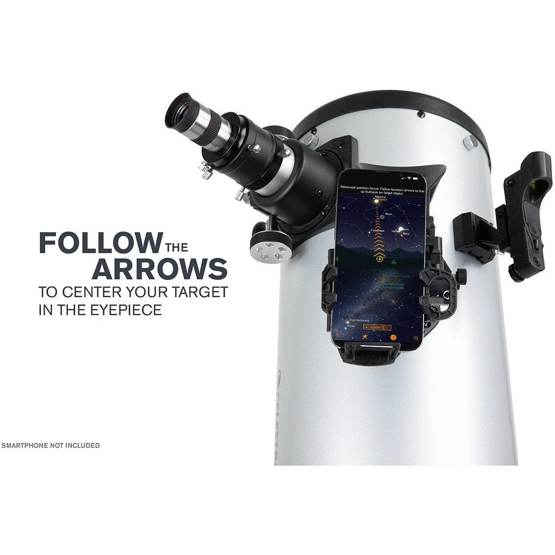 Celestron StarSense Explorer 8" Smartphone App-Enabled Dobsonian Telescope - Image 3