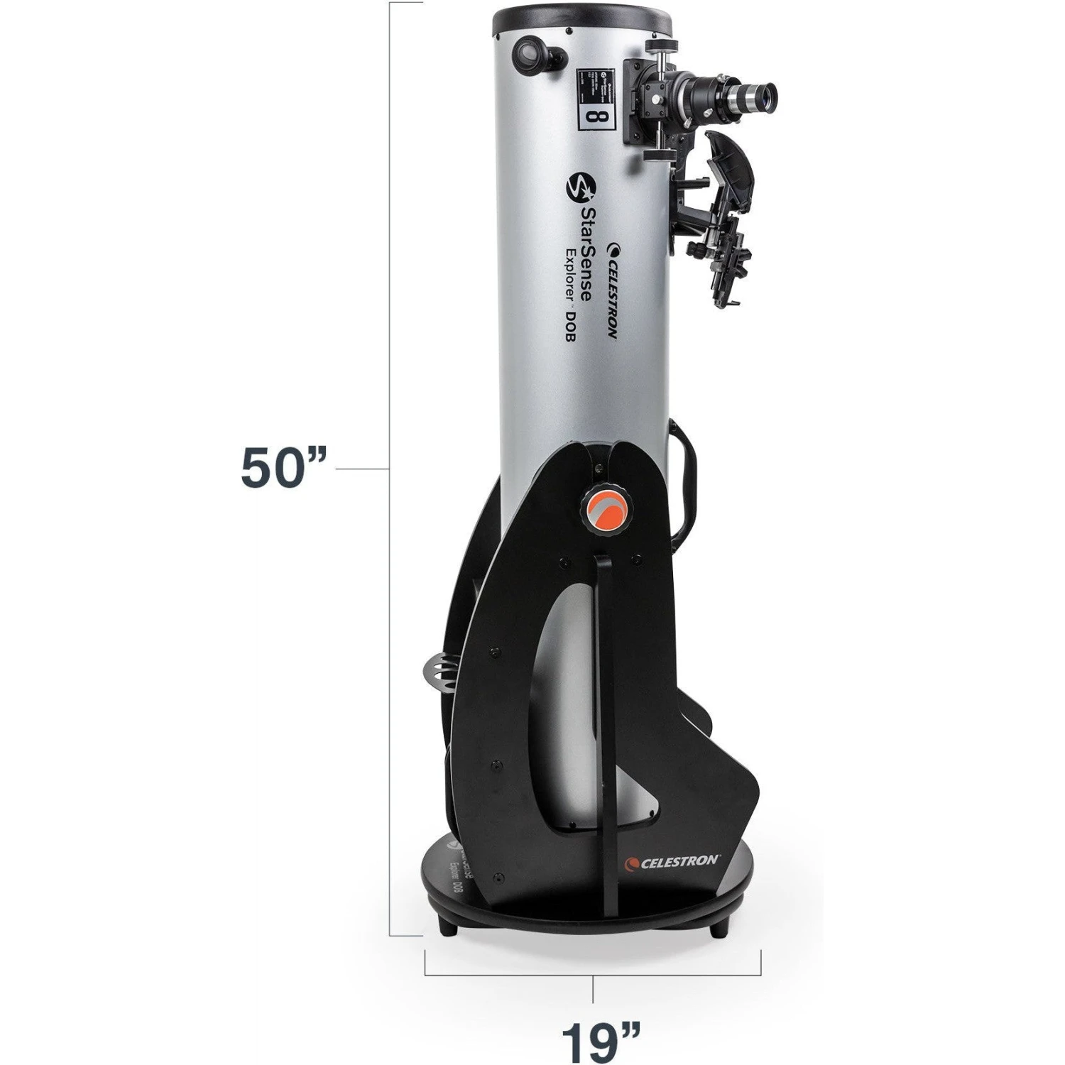 Celestron StarSense Explorer 8" Smartphone App-Enabled Dobsonian Telescope - Image 19