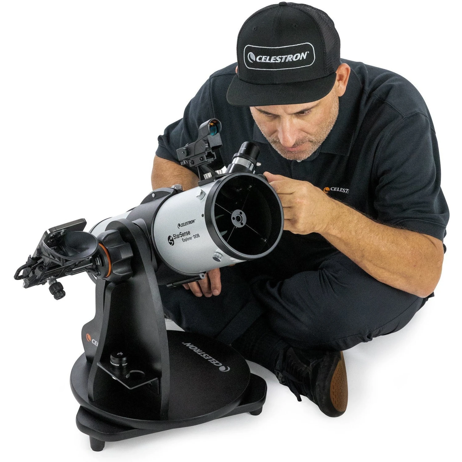 Celestron StarSense Explorer 114mm Smartphone App-Enabled Tabletop Dobsonian Telescope - Image 14