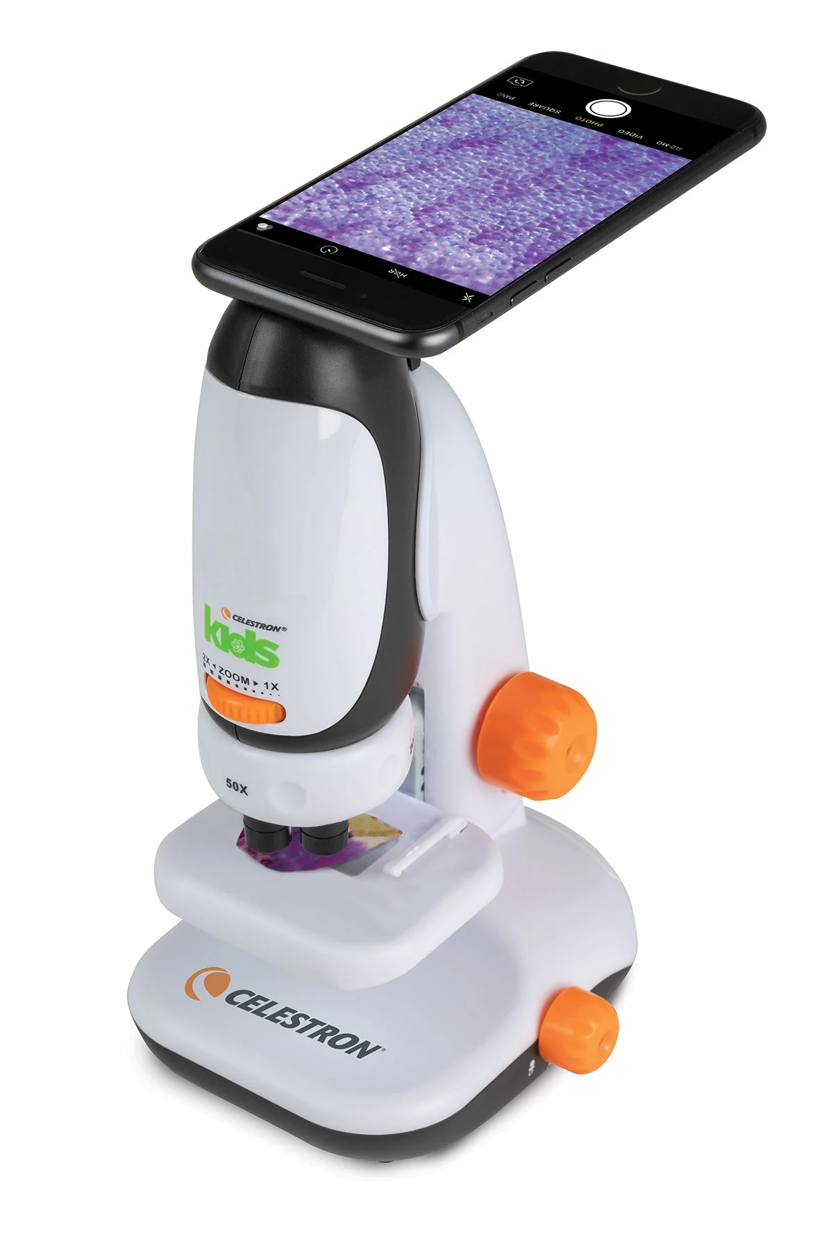 Celestron Kids Microscope With Smartphone Adapter