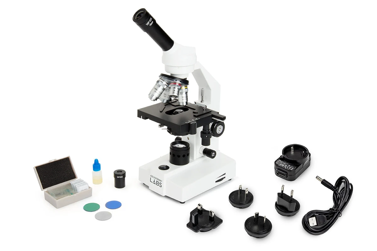 Celestron Labs CM2000CF Compound Microscope - Image 5