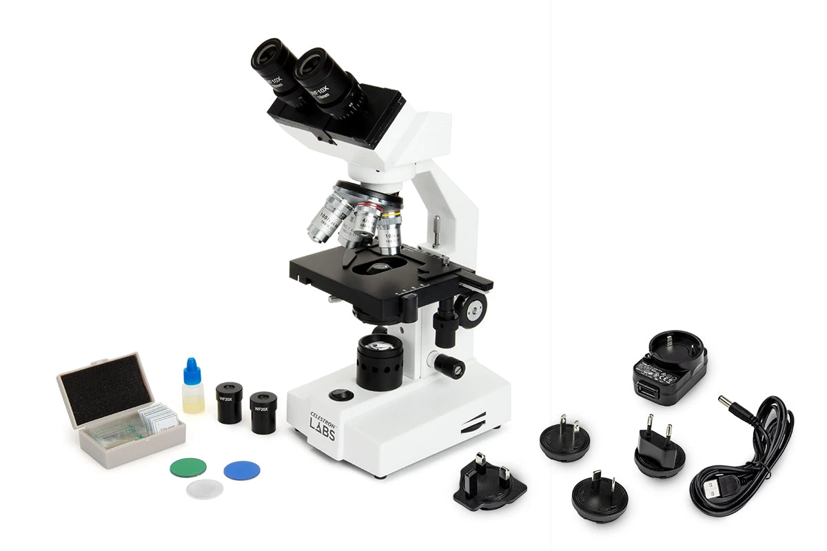 Celestron Labs CB2000CF Compound Microscope - Image 5