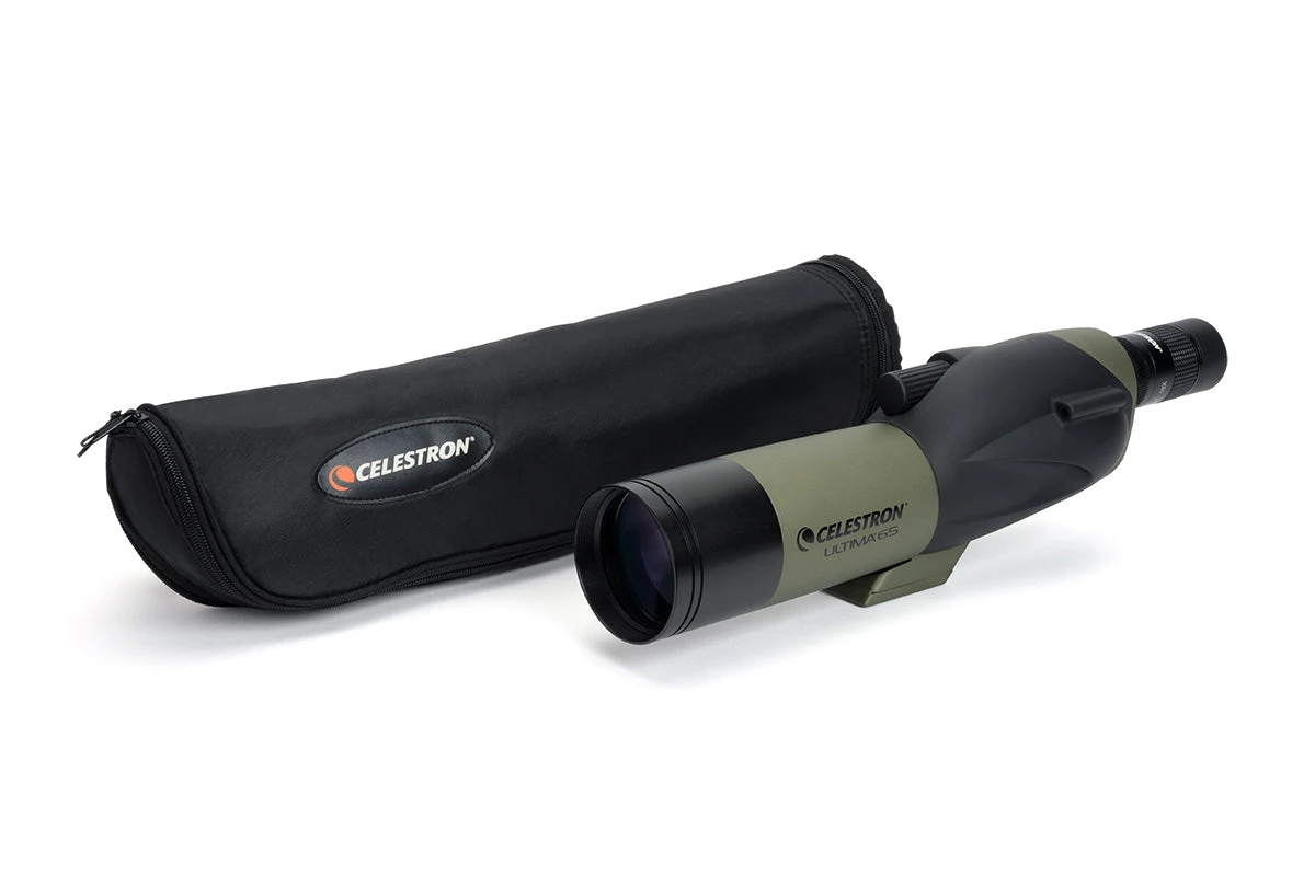 Celestron Ultima 18-55x65mm Straight Zoom Spotting Scope - Image 7