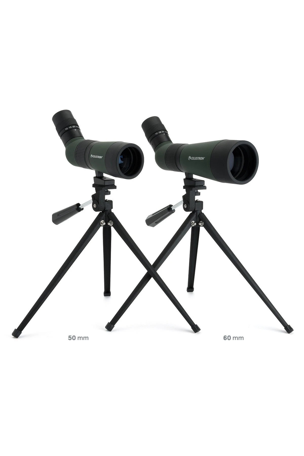 Celestron LandScout 10-30x50mm Angled Zoom Spotting Scope With Table-top Tripod - Image 10