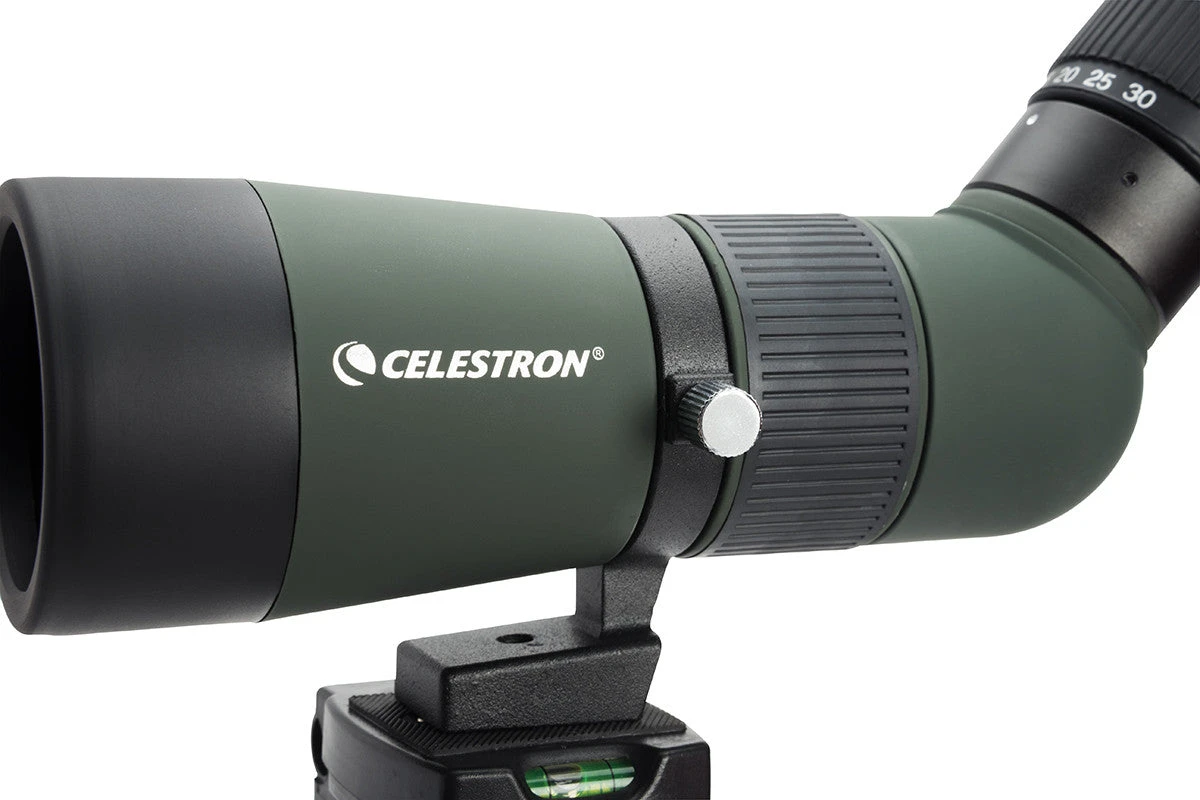 Celestron LandScout 10-30x50mm Angled Zoom Spotting Scope With Table-top Tripod - Image 6