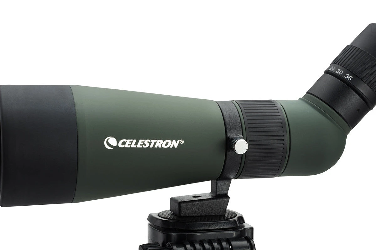 Celestron LandScout 12-36x60mm Angled Zoom Spotting Scope With Table-top Tripod - Image 6