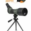 Celestron LandScout 20-60x80mm Angled Zoom Spotting Scope With Table-top Tripod And Smartphone Adapter