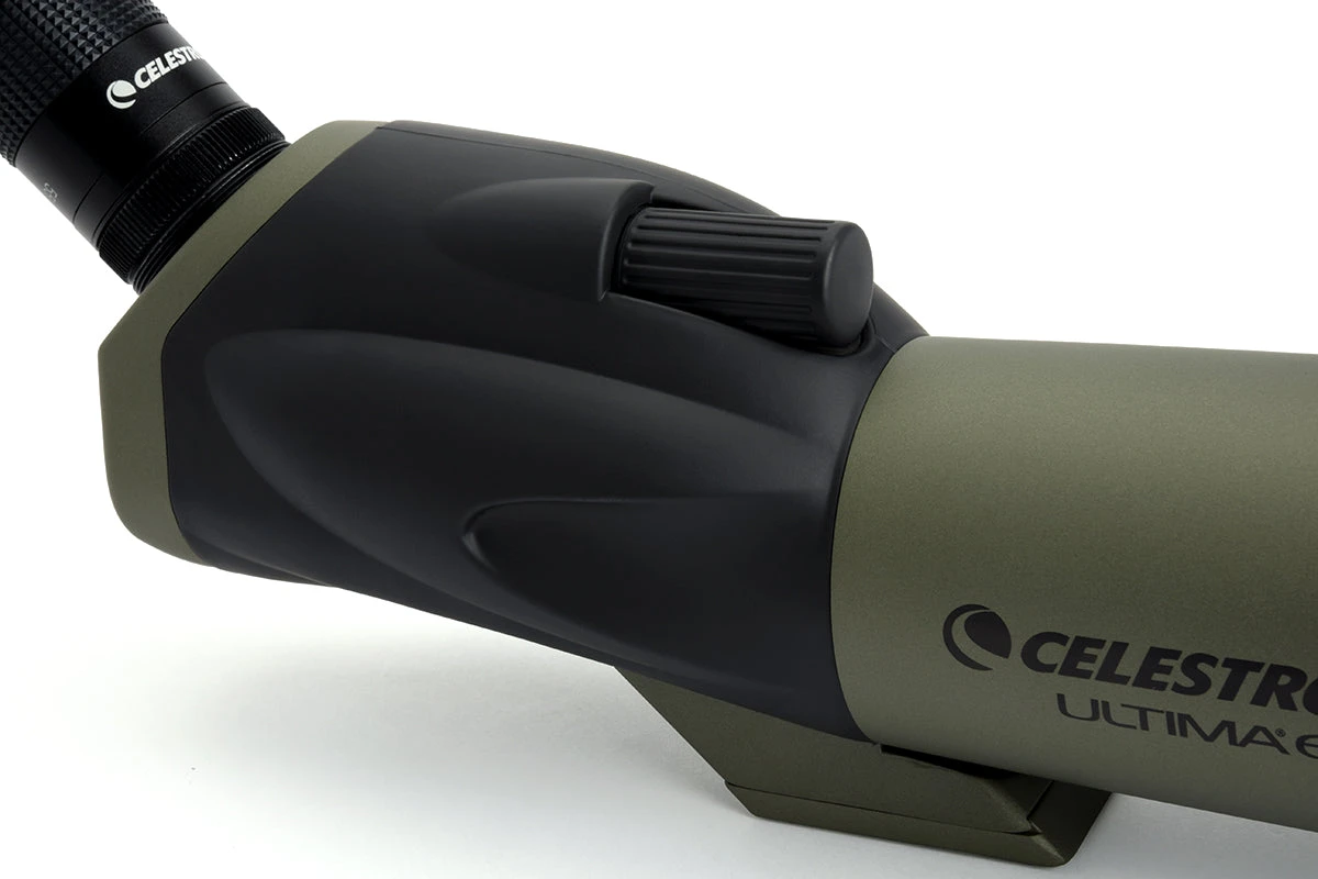 Celestron Ultima 18-55x65mm Angled Zoom Spotting Scope With Smartphone Adapter - Image 4
