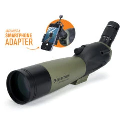 Celestron Ultima 20-60x80mm Angled Zoom Spotting Scope With Smartphone Adapter