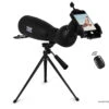 Popular Science By Celestron LandScout 20-60x80mm Angled Zoom Spotting Scope With Smartphone Adapter And Bluetooth Remote