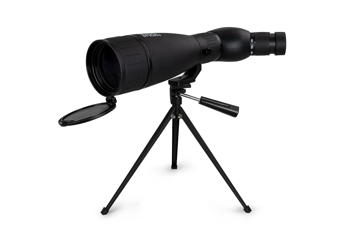 Popular Science By Celestron LandScout 20-60x80mm Angled Zoom Spotting Scope With Smartphone Adapter And Bluetooth Remote - Image 7