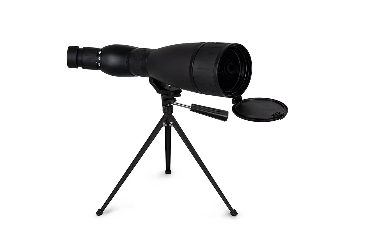 Popular Science By Celestron LandScout 20-60x80mm Angled Zoom Spotting Scope With Smartphone Adapter And Bluetooth Remote - Image 8